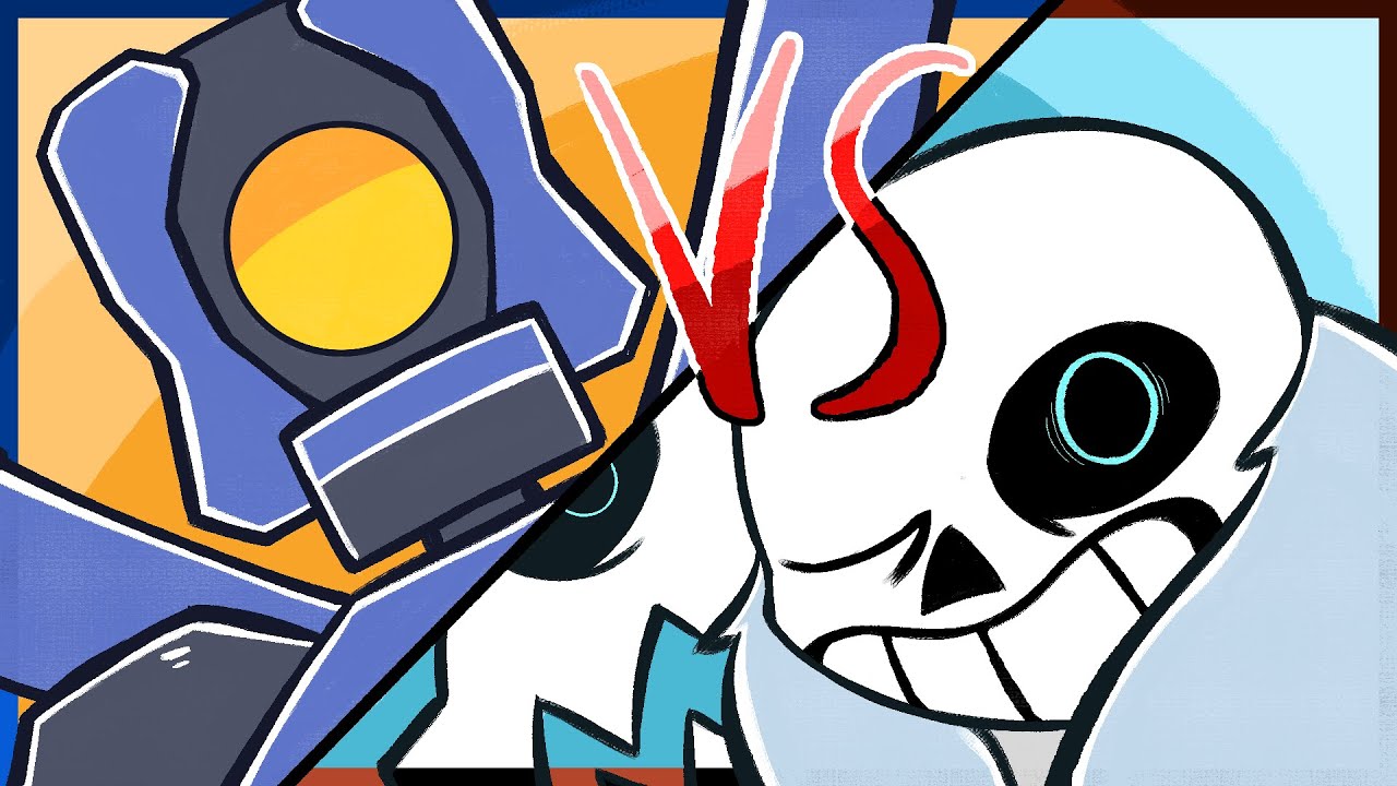 ANIMATION | V1 vs SANS | Undertale + Ultrakill