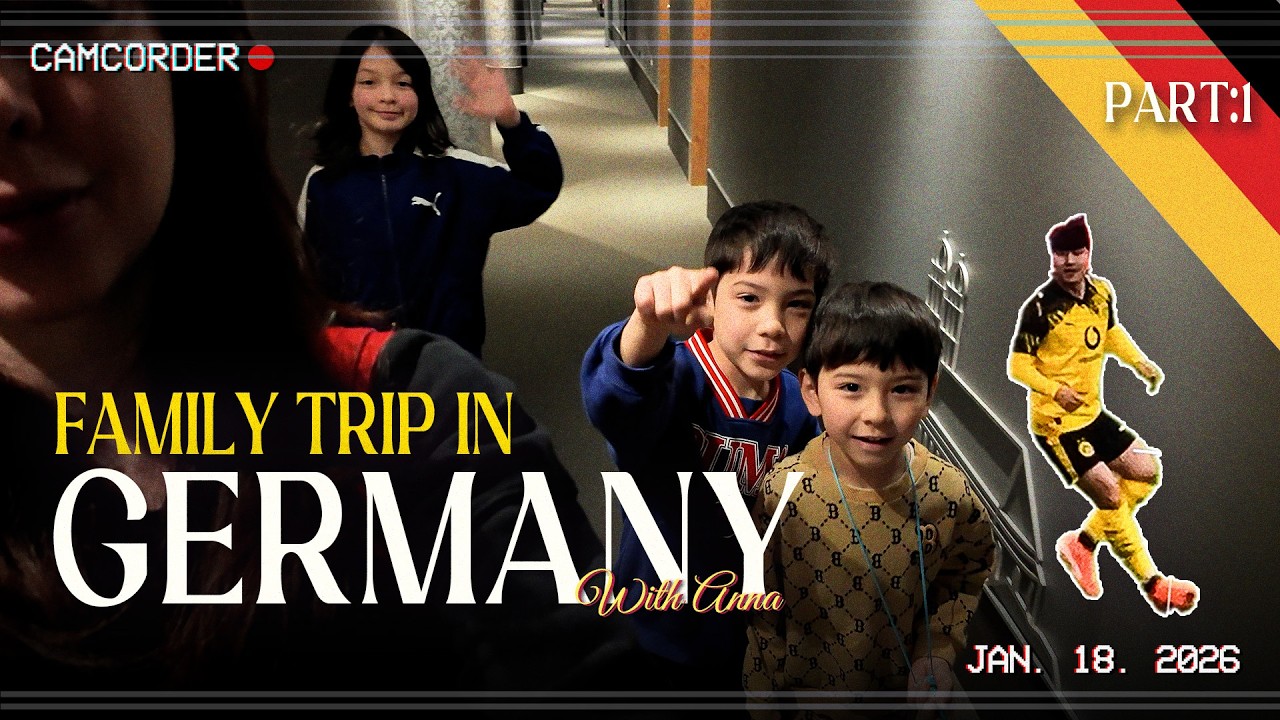 독일 가족 여행 🇩🇪 쇼핑 데이 & 주호의 레전드 컵 (part1) | Camcorder EP.40