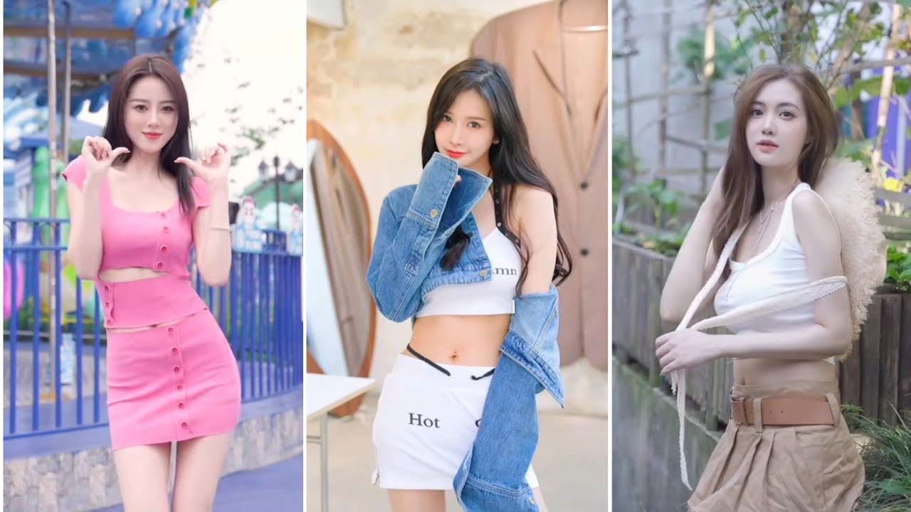Chinese Girls Street Fashion [抖音] Style China