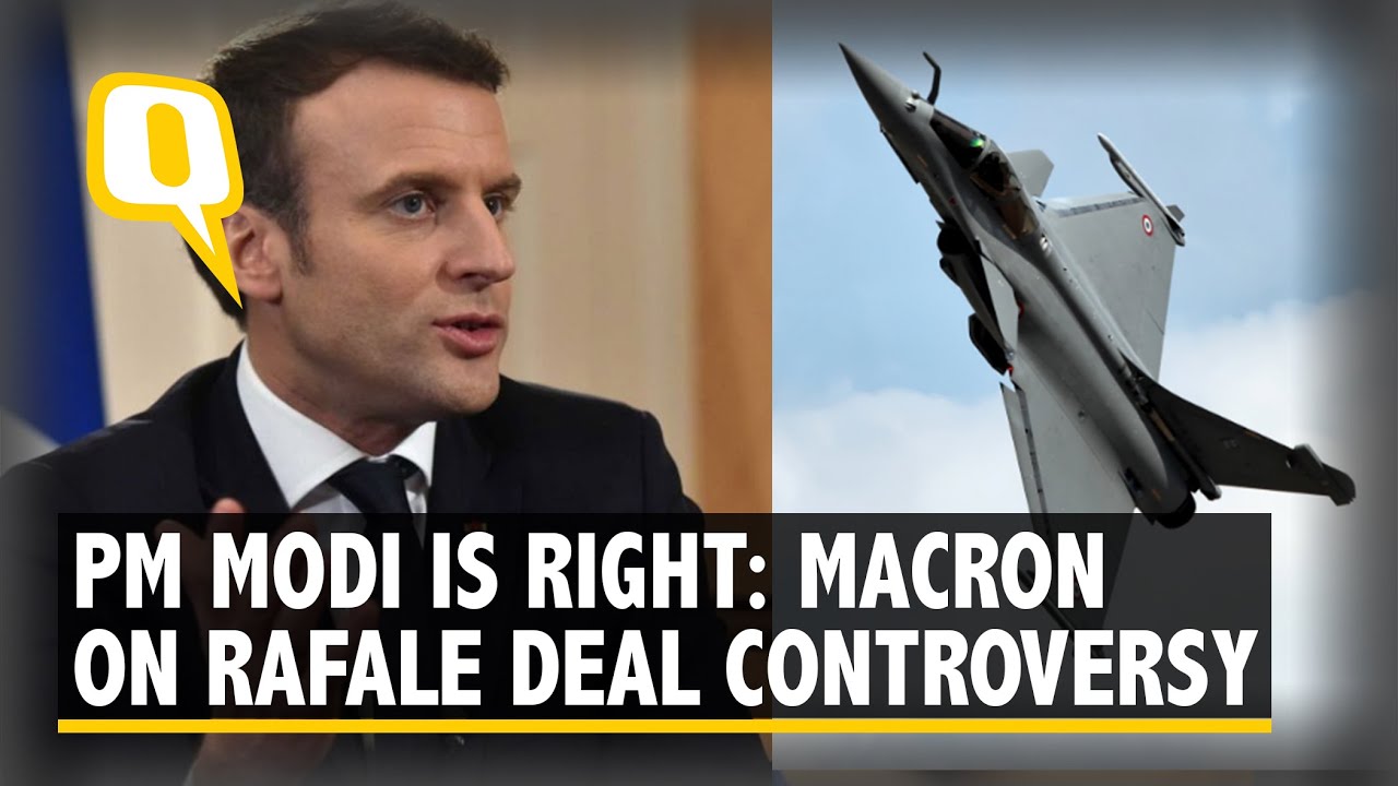 PM Modi is Right, It&rsquo;s a Govt-to-Govt Discussion: Macron on Rafale