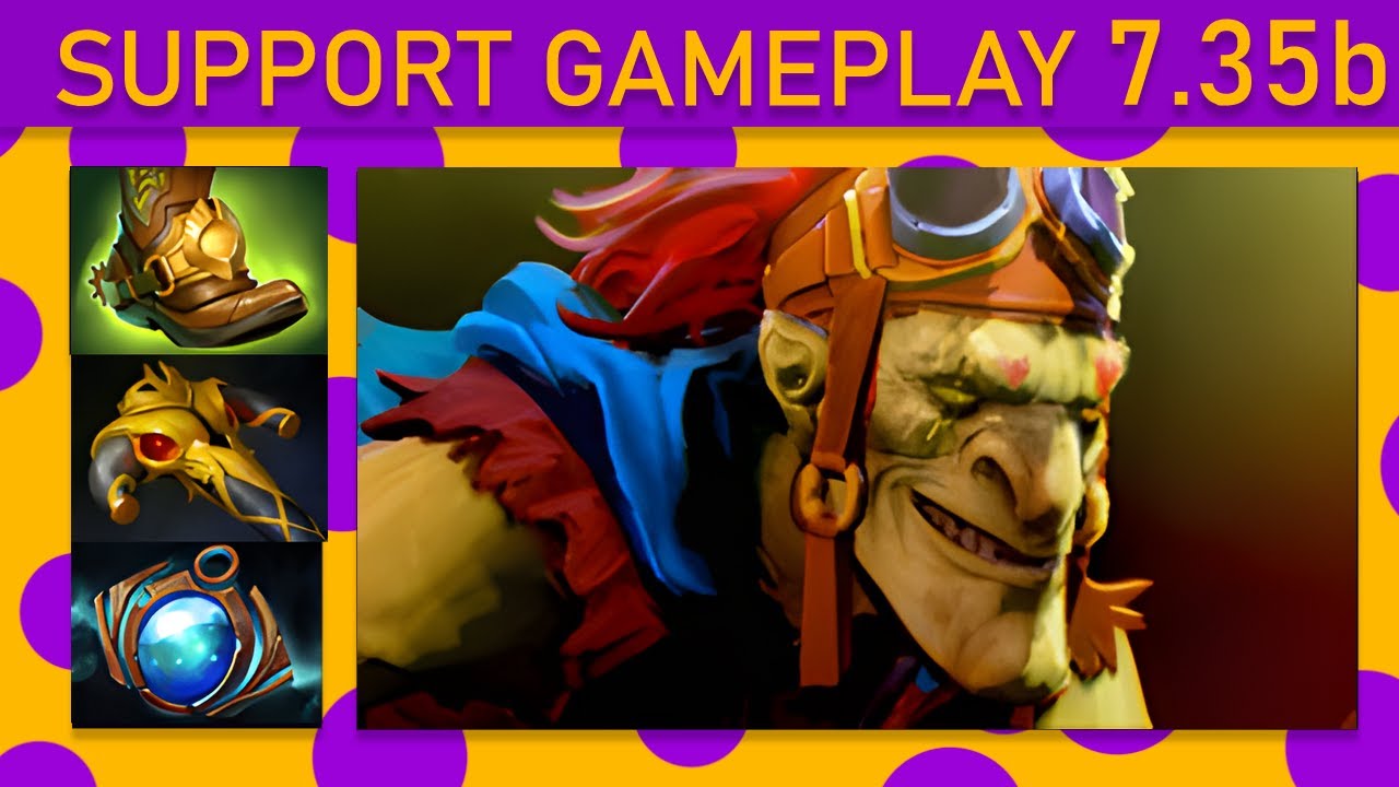 ✨TIMS Batrider 81% Kill participation! Support Gameplay 7.35b - Dota 2 Top MMR