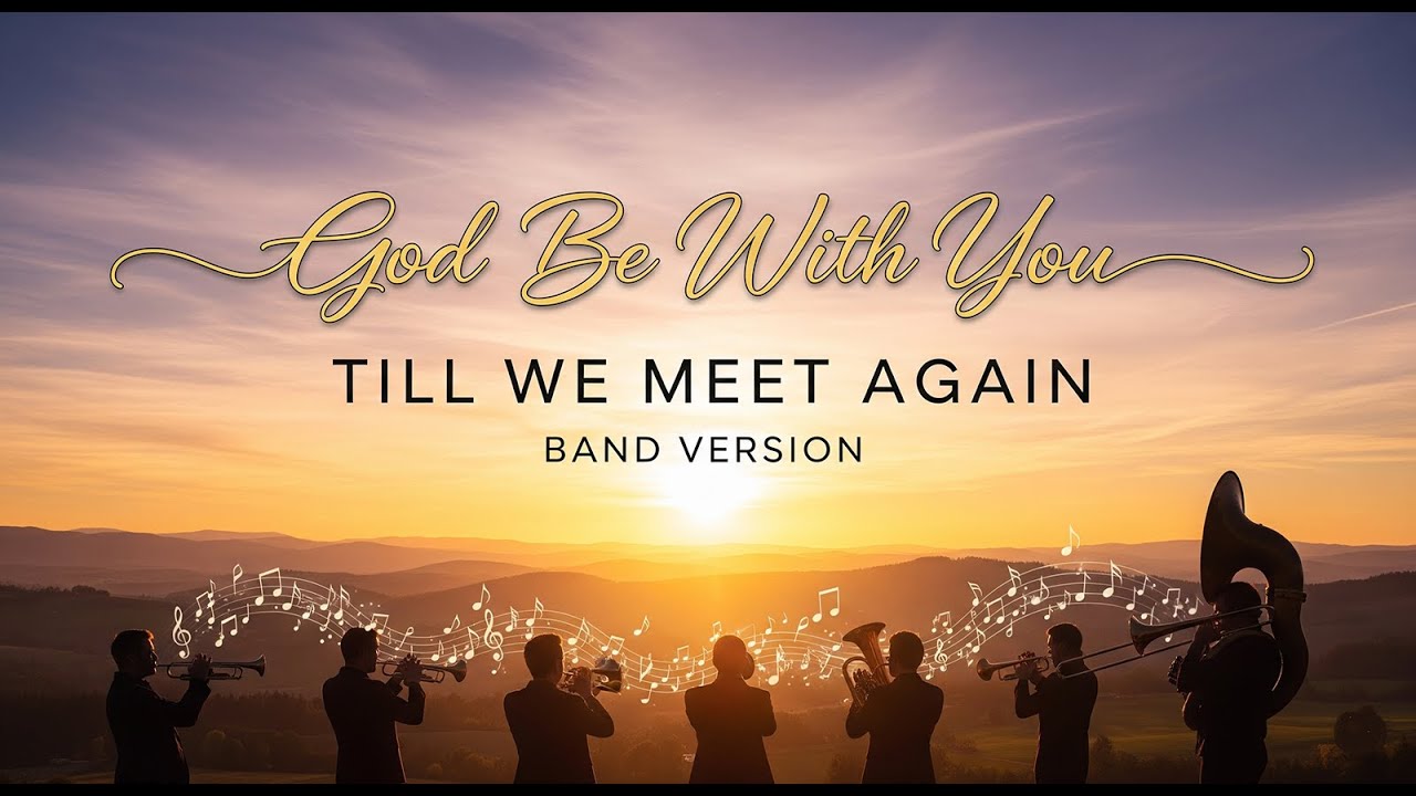 God Be with You till We Meet Again – Karaoke in English (Piano & Band, Sing Along + Lyrics)