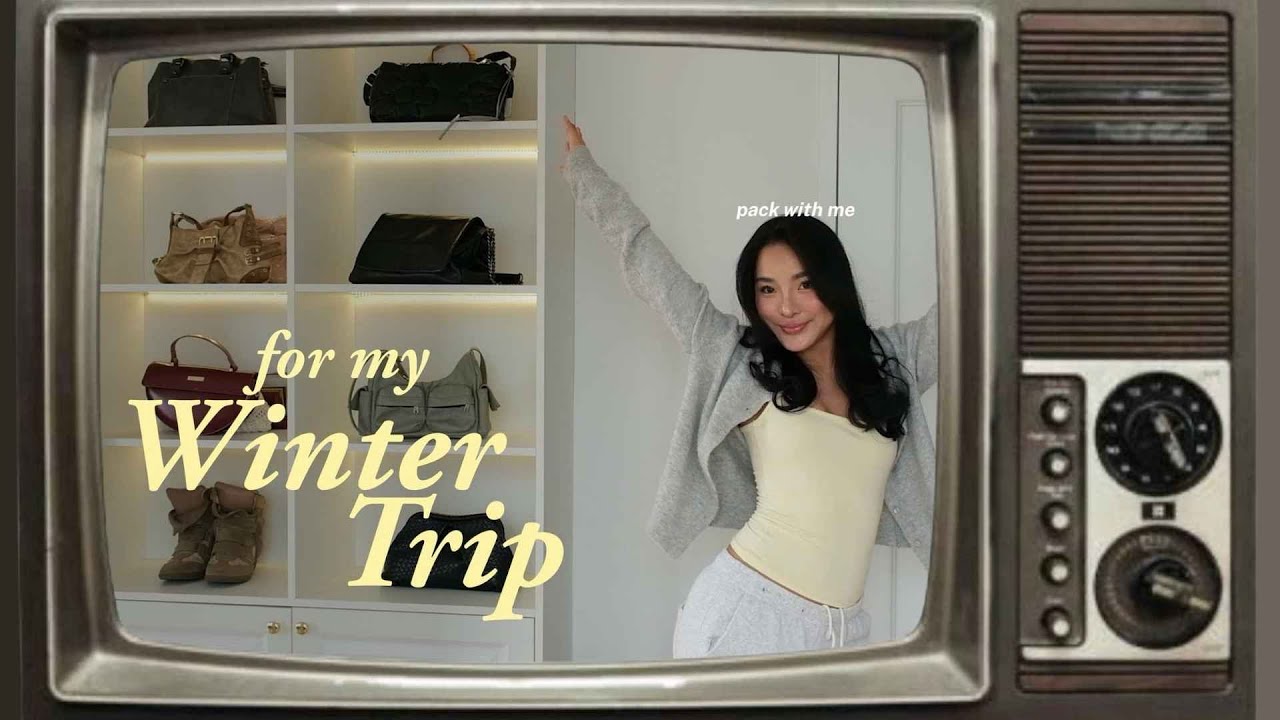 PACKING FOR A KOREA TRIP | packing tips, mix & match, travel essentials!