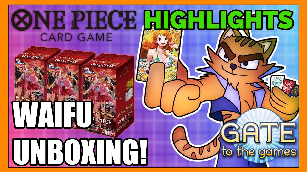 Displays voll mit WAIFUS! - One Piece TCG Unboxing Highlights
