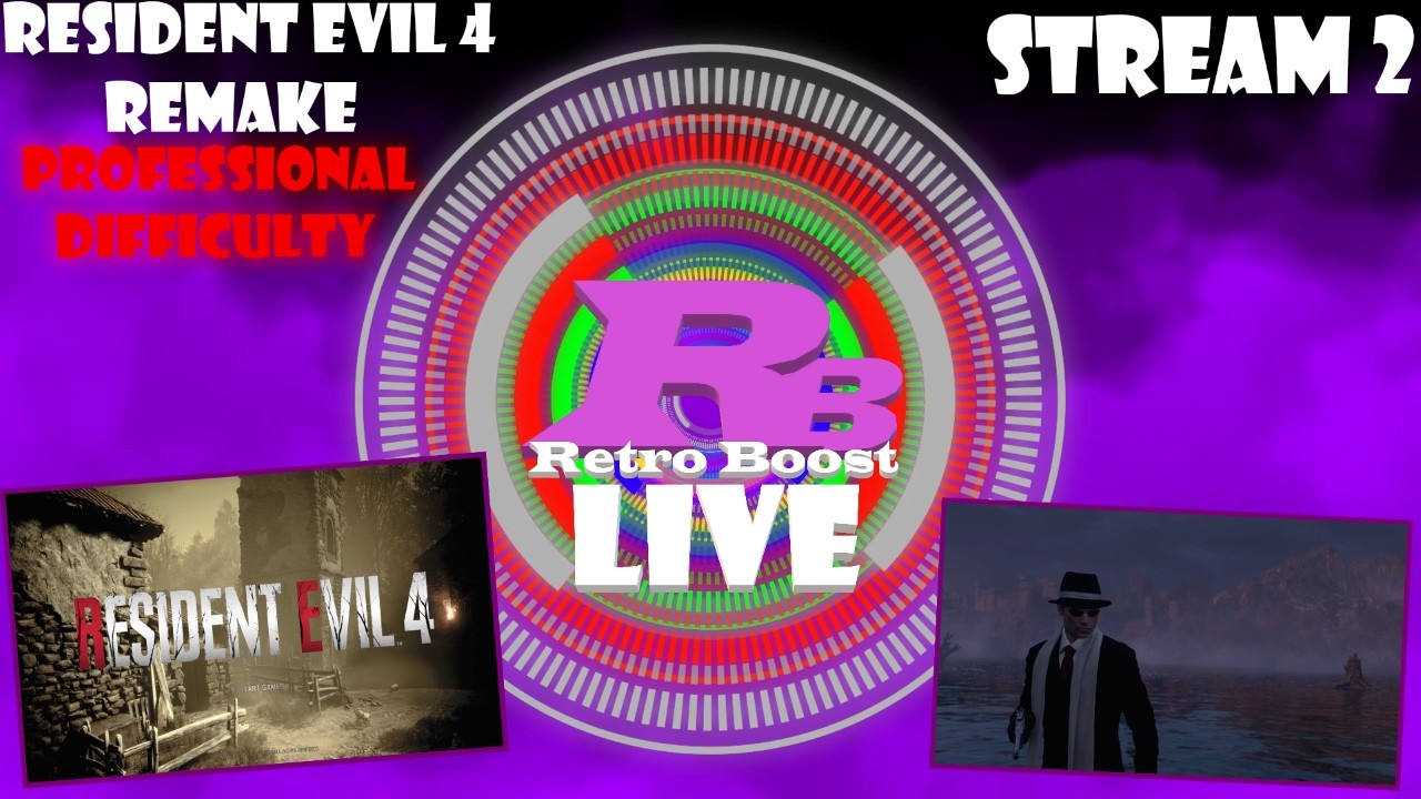 Resident Evil 4 Remake: Professional Difficulty - Retro Boost Live - Stream 2