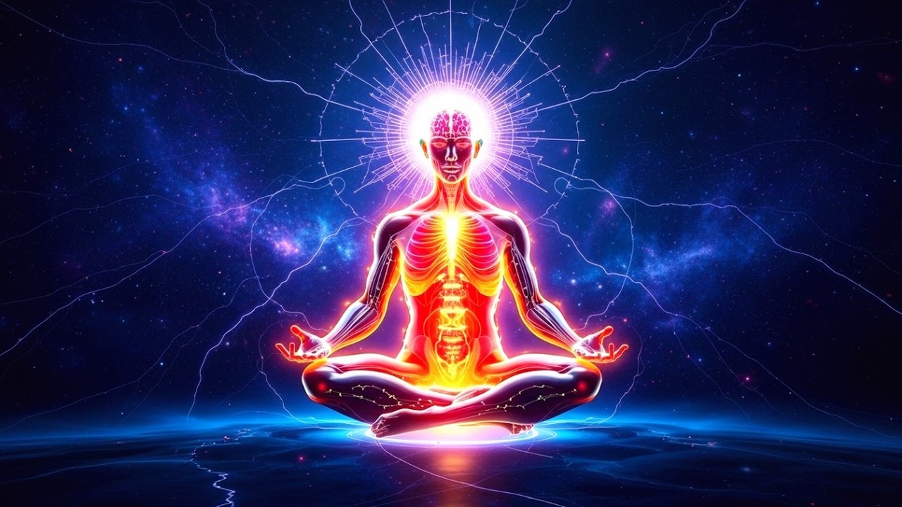 432hz + 528hz + 963hz - Stress and Anxiety | Spiritual Awakening, Whole Body Renewal