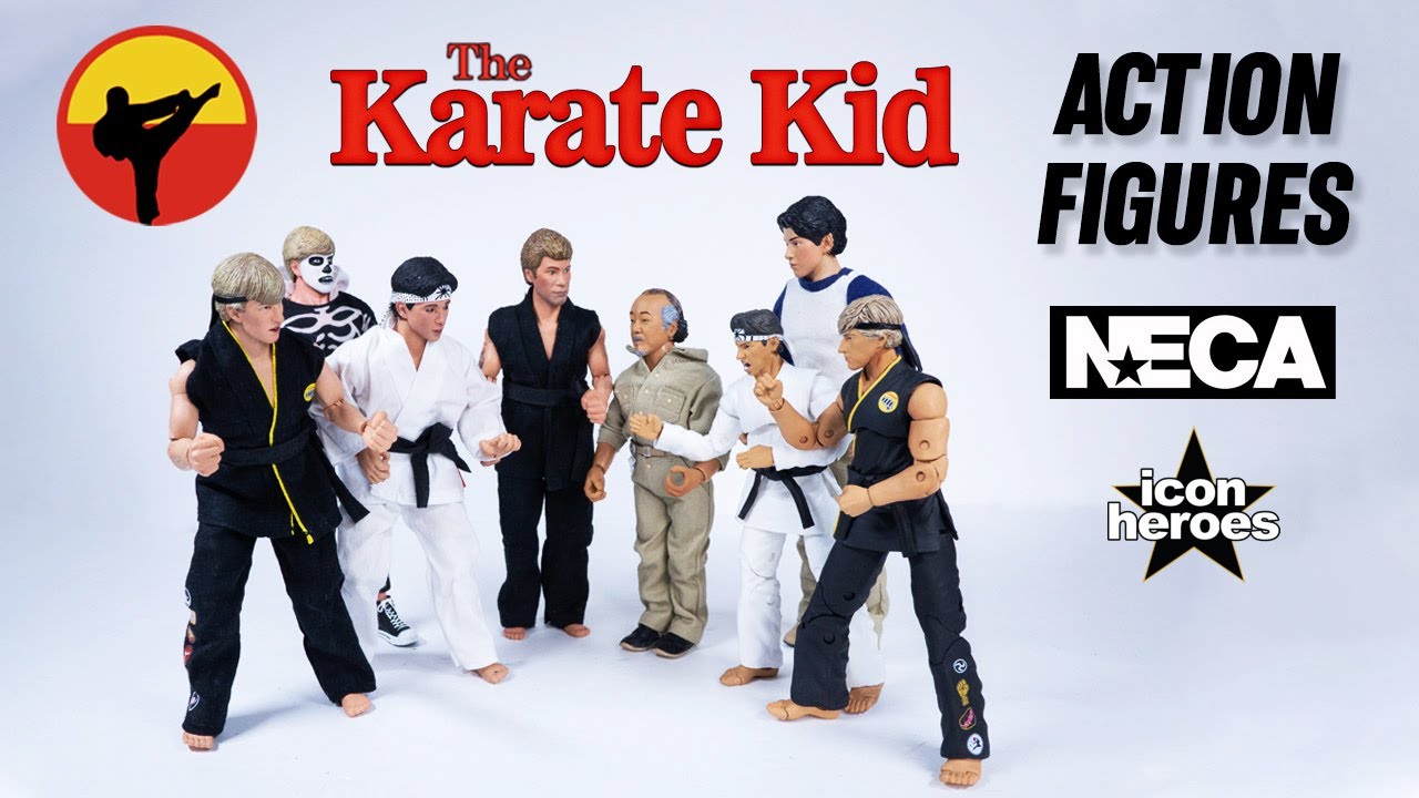 Karate Kid Action Figures by NECA and Icon Heroes (Review and Comparison)