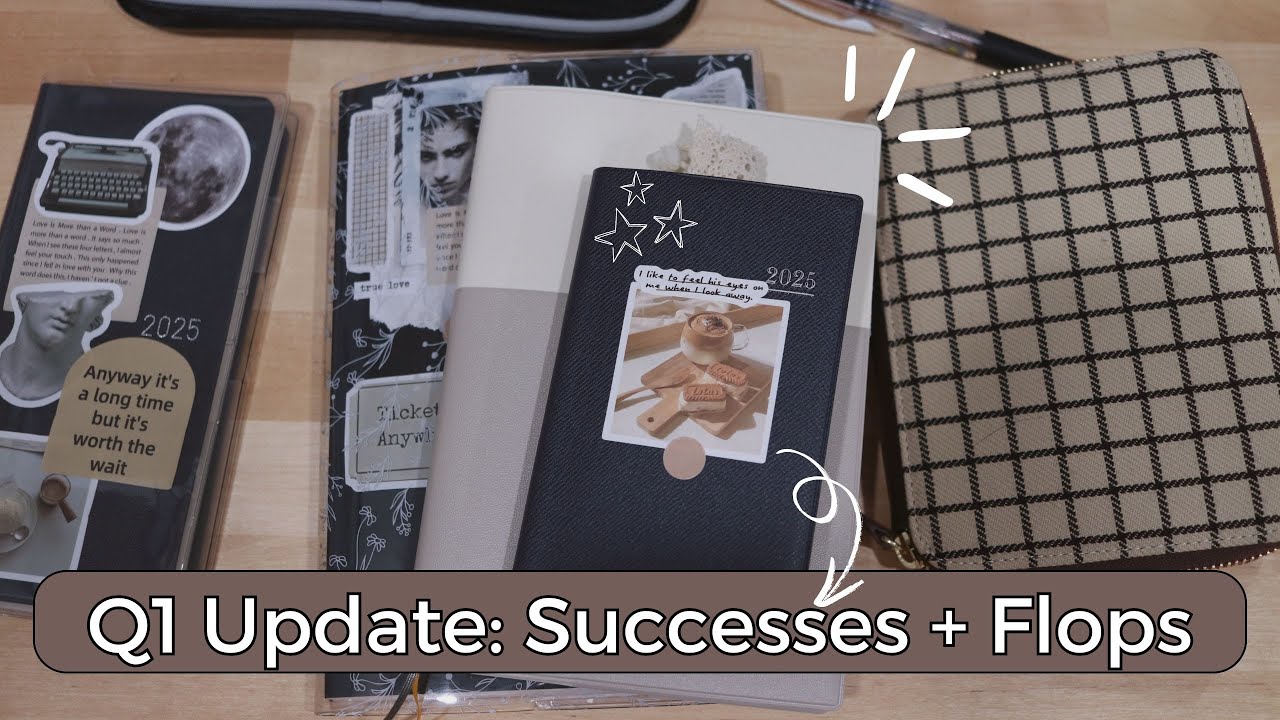 Q1 Planner Update: Successes + Flops | Nolty 1180 + Nolty B6 Planner