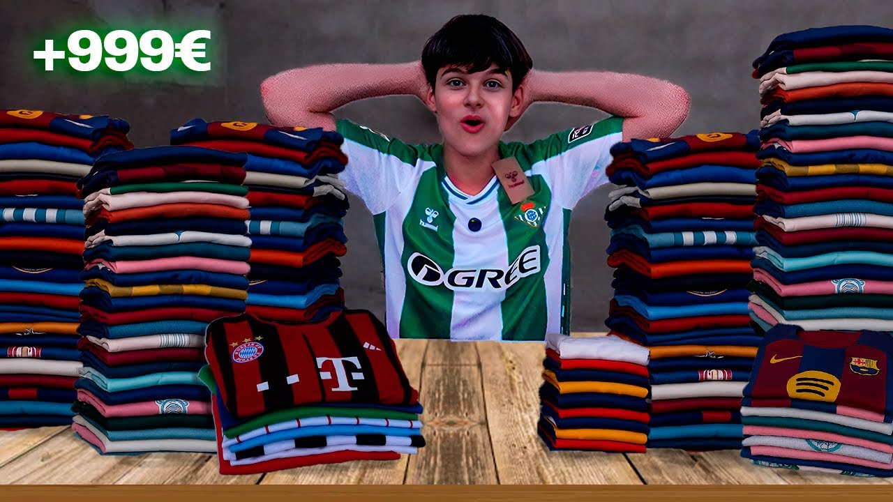 Mi Colección de Camisetas de Fútbol