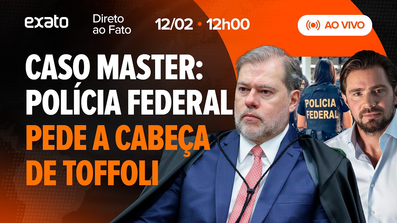 Master: PF PEDE a SAÍDA de Toffoli; Ministro teria RECEBIDO PAGAMENTOS de Vorcaro - REVISTA EXATO