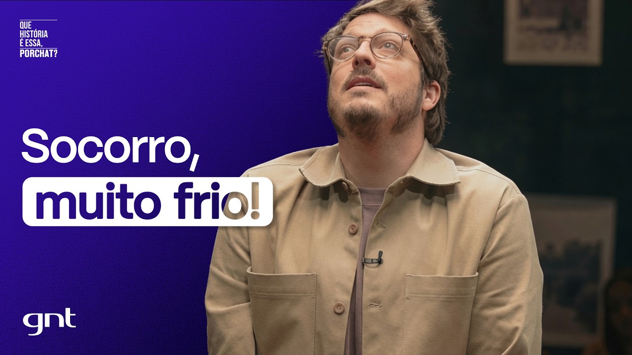 O perrengue do F&aacute;bio Porchat no FRIO EXTREMO 🥶 | Que Hist&oacute;ria &eacute; Essa, Porchat? | GNT   ​