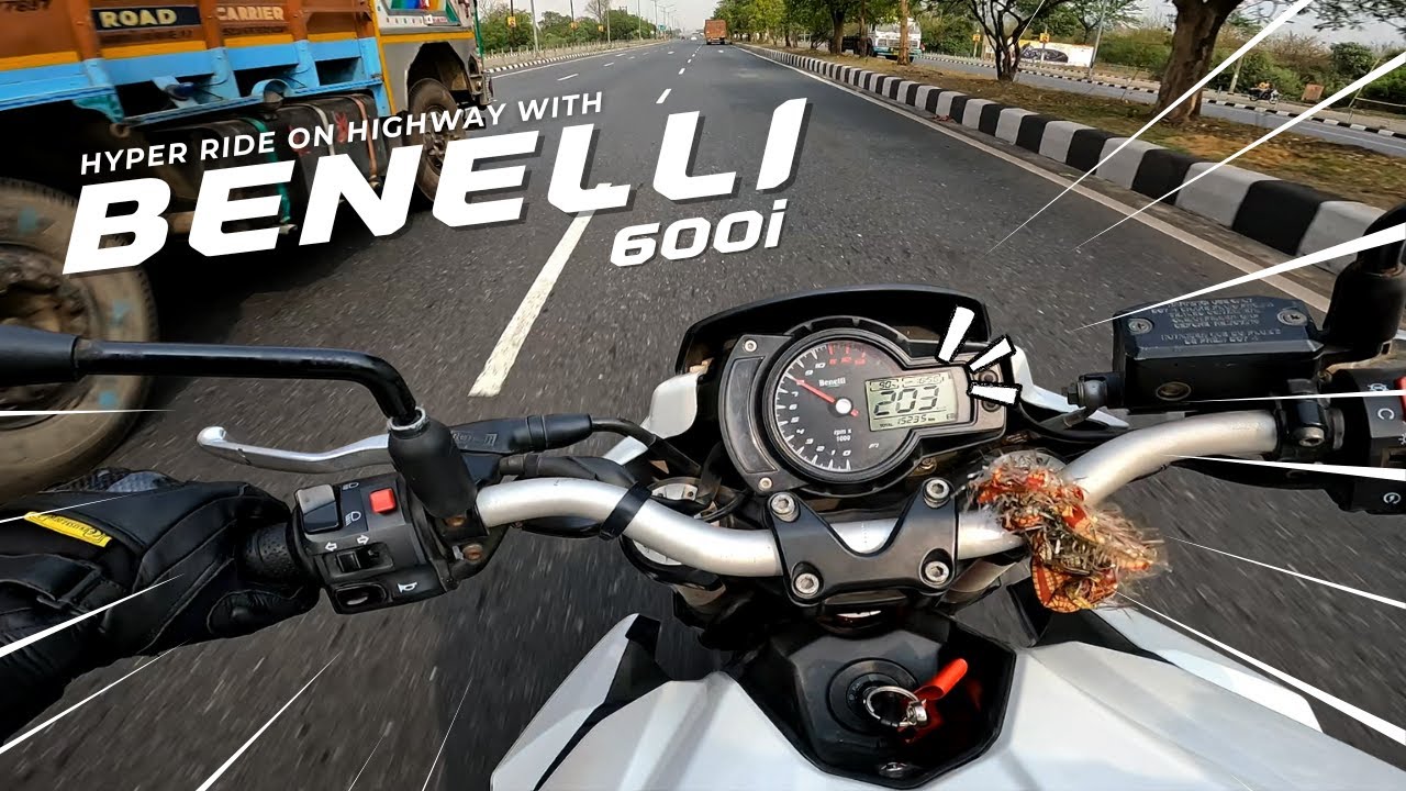 ГИПЕР-ЕЗДКА ПО ШОССЕ С BENELLI 600i #benelli600i