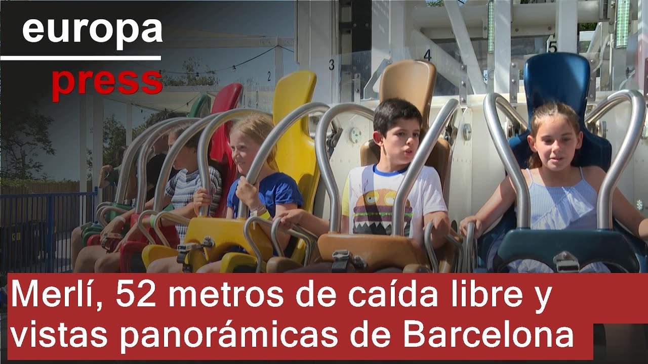 Merlí, 52 metros de caída libre y vistas panorámicas de Barcelona