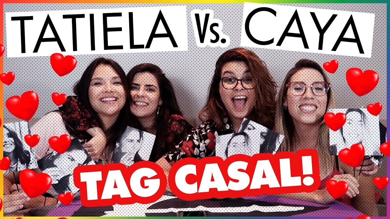 DESAFIO DE CASAL: #TATIELA Vs. #CAYA! QUEM É MAIS?