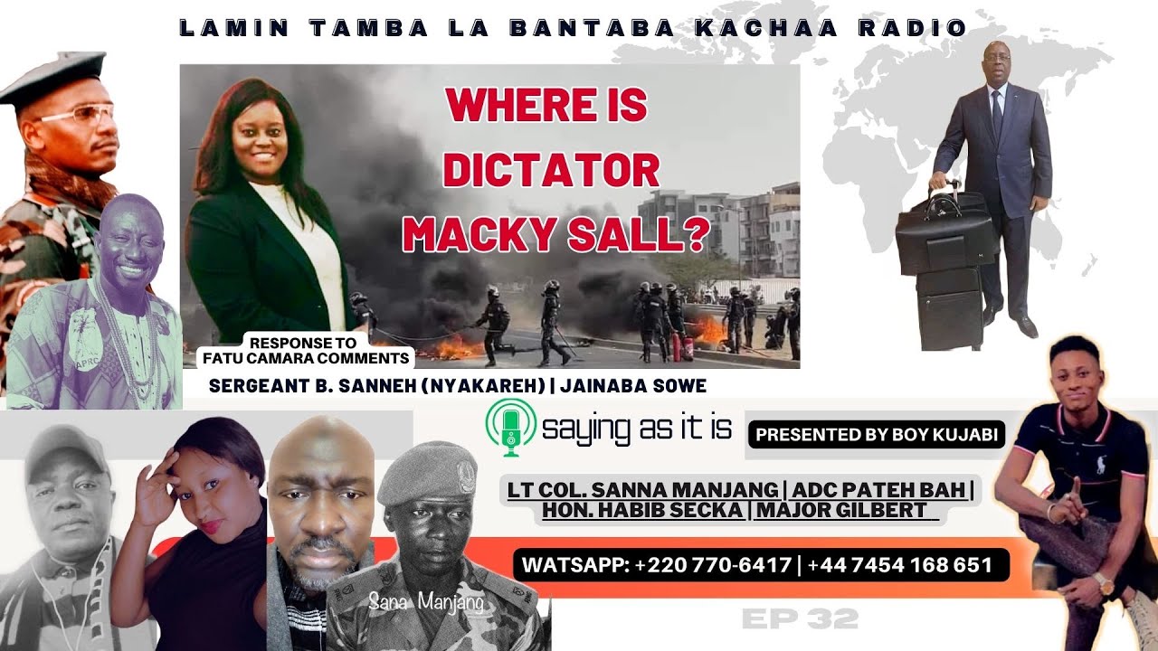 RESPONSE TO FATU CAMARA'S ALLEGATIONS, ADC PATEH LT COL SANNA MANJANG, GILBERT, NYAKAREH | LTBK EP32