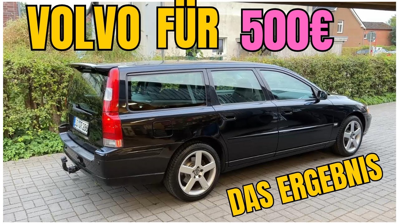 TRANSFORMATION VOLVO V70 PROJEKT DAS ERGEBNIS
