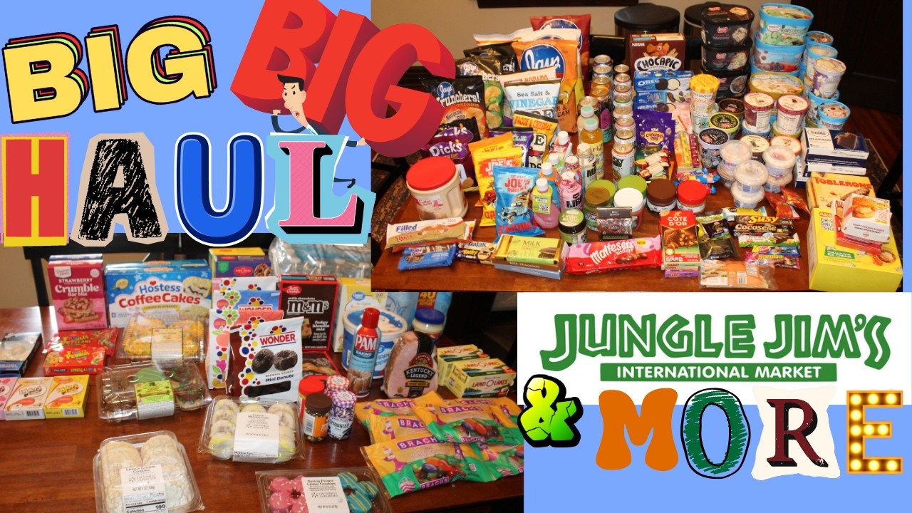 A Big BIG Food Haul Including Jungle Jim’s International Market & LOTS More! 2/23/26