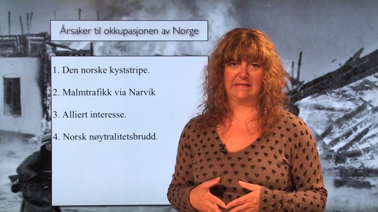 &Aring;rsaker til okkupasjonen av Norge