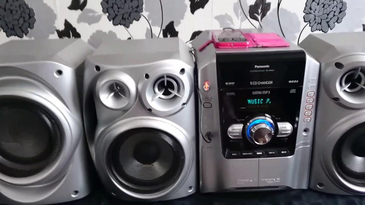 Panasonic sa ak640 hifi stereo system. See description below. Like and subscribe please.