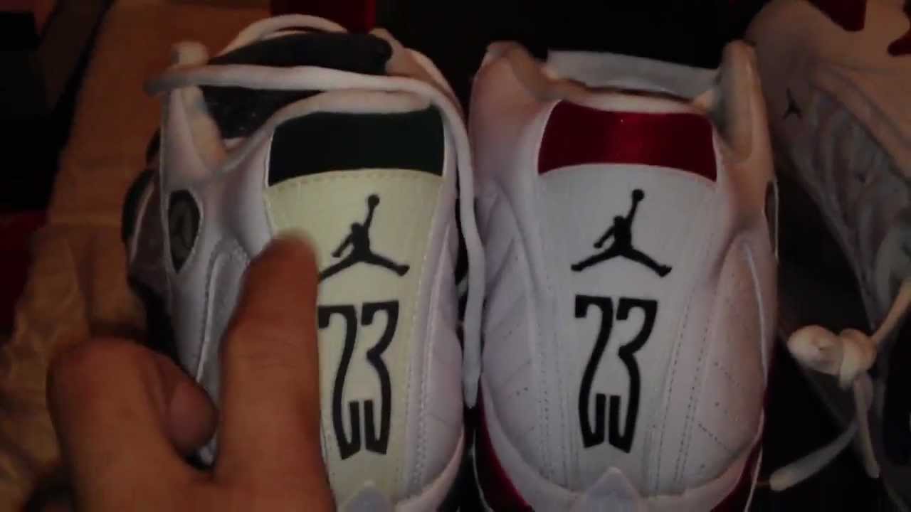 2005 / 2008 / 2012 Retro Quality Comparison Jordan 14 XIV In Depth Look