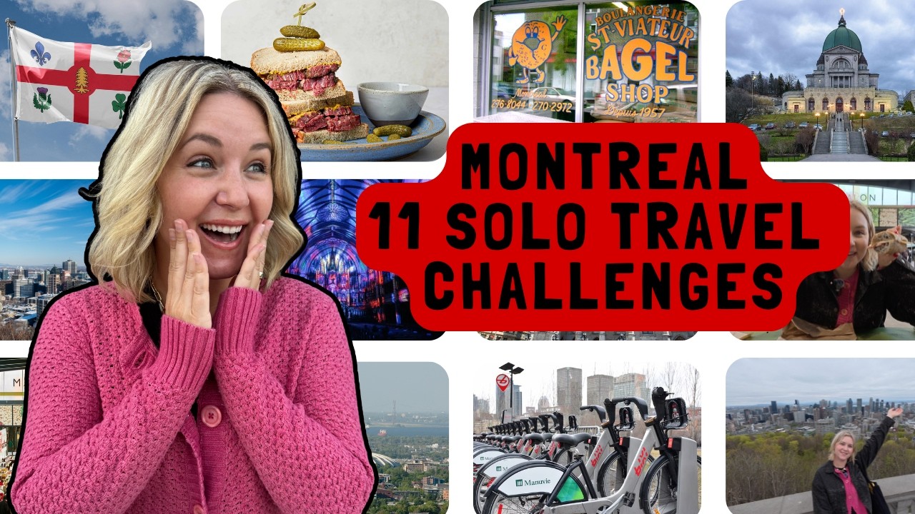 my coworkers sent me on a solo travel mission to Montreal….