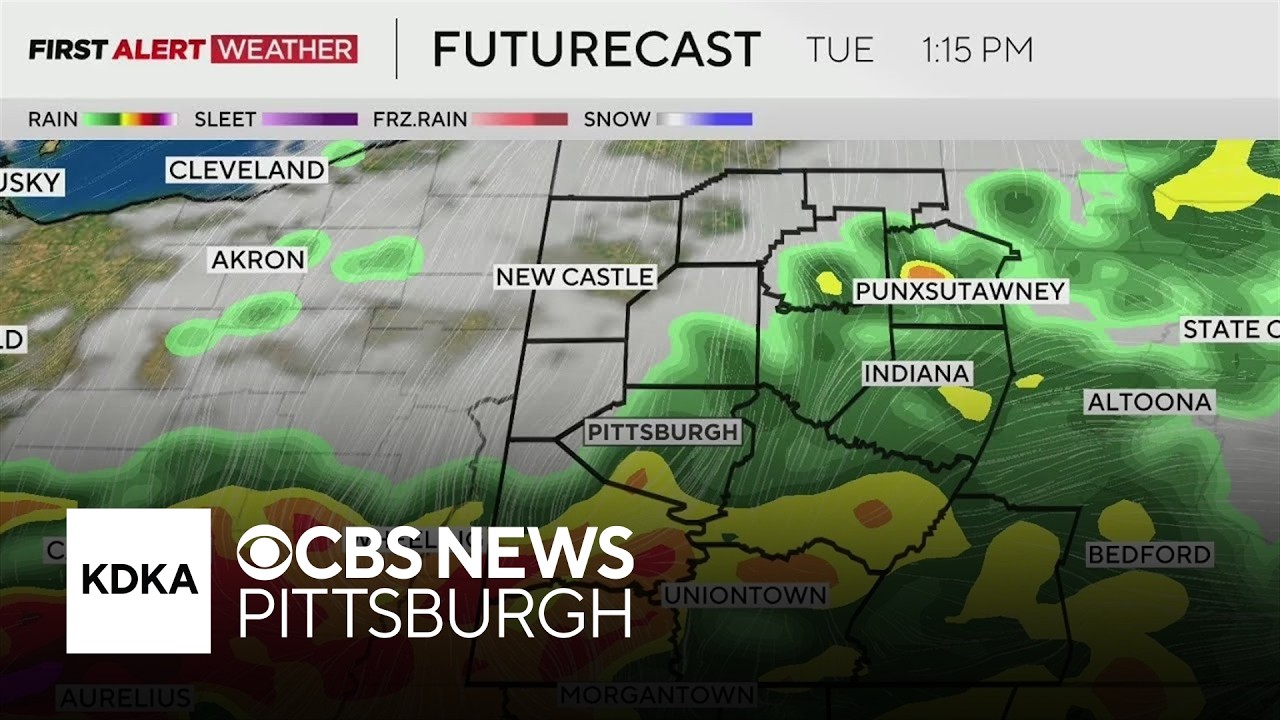KDKA-TV Afternoon Forecast (7/21)