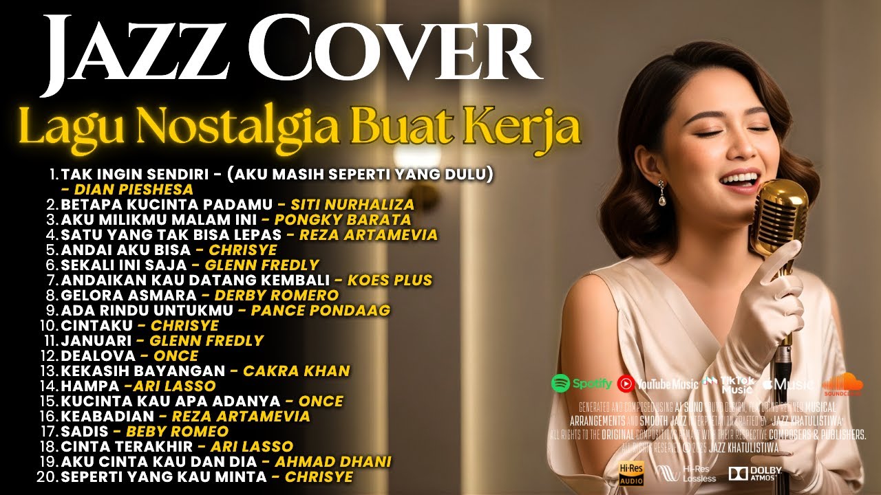 Top Playlist Lagu Nostalgia Indonesia Terbaik | Smooth Jazz Cover by JAZZ KHATULISTIWA