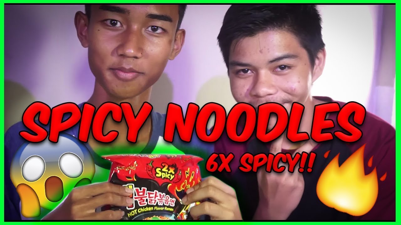 GUNS & SPICY NOODLES CHALLENGE *Gone bad*