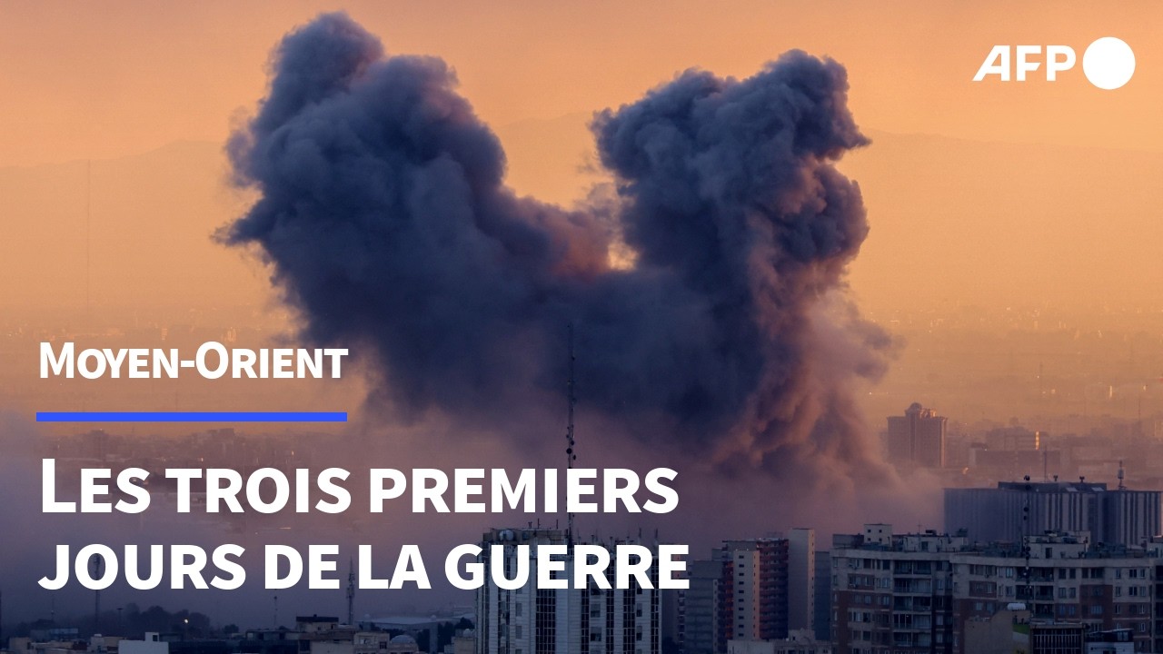 Moyen-Orient: les images des trois premiers jours de la guerre