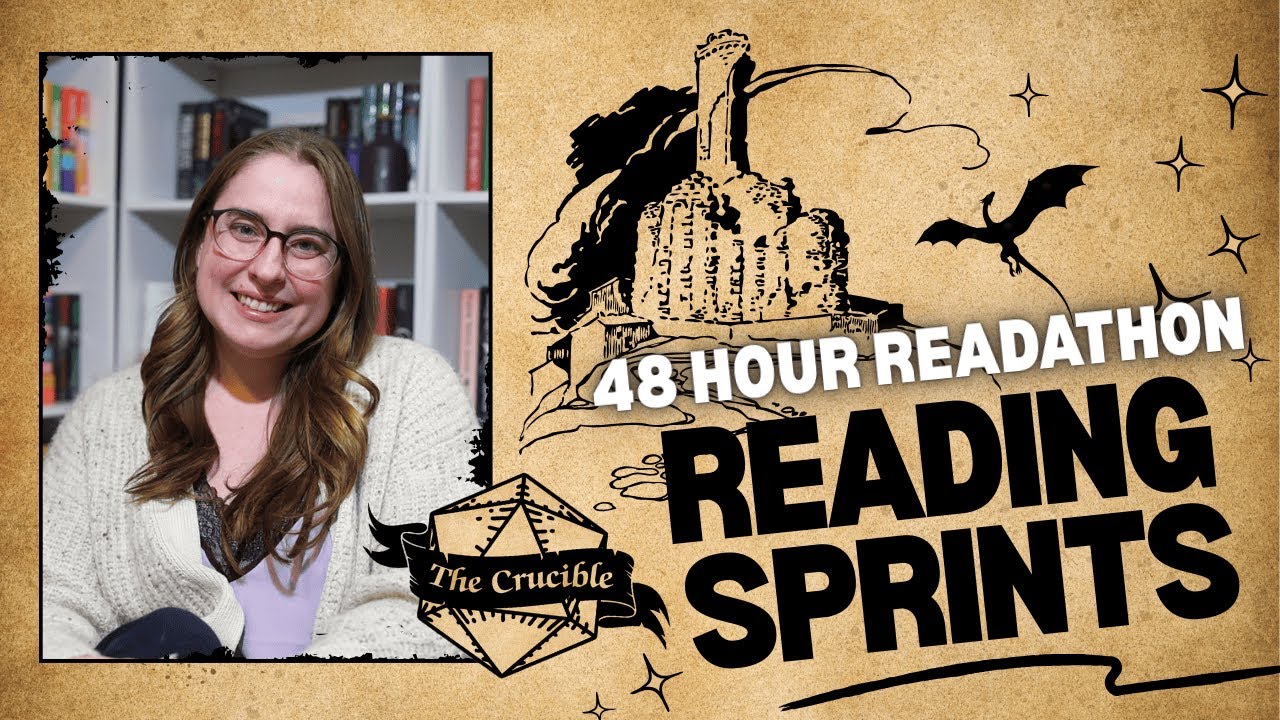let's get reading for this 48 hour readathon! 📚 realmathon reading sprints