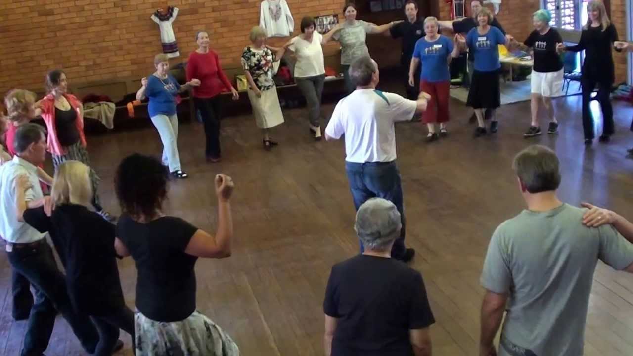 KRITIKO SERVIKO Greek Circle Dance @ 2012 Perth Int'l Folk Dance Workshop
