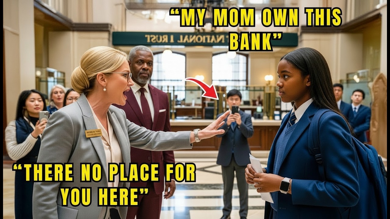 Bank Manager Called the Cops on a Black Teen — Then Her CEO Mom Walked In 😱🔥
