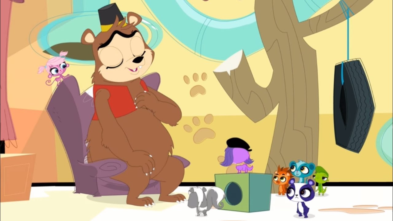 Never judge a bear (book) by his cover - Littlest Pet Shop