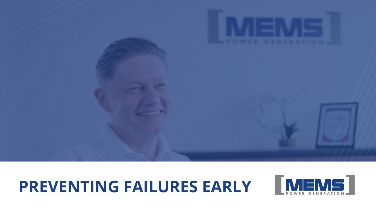 How MEMS prevents generator failures before they happen