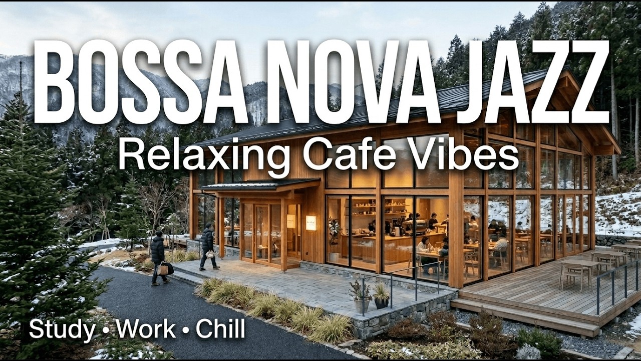 【途中広告なし】穏やかなボサノバジャズ 🌿☕ ゆったり流れるカフェBGM｜作業用BGM｜勉強用BGM｜リラックスBGM｜集中BGM｜読書用BGM