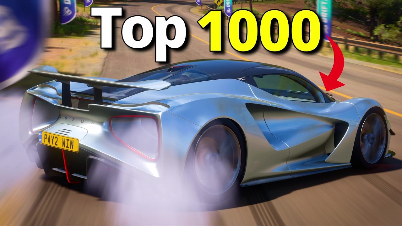 I Got Top 1,000 On Forza's HARDEST Drift Zone!