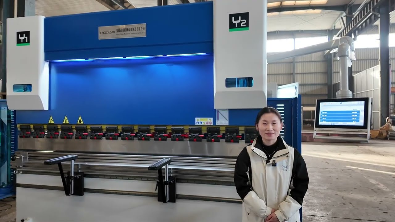 175T-3200 CNC bending machine with DA53TX 6+1 axis