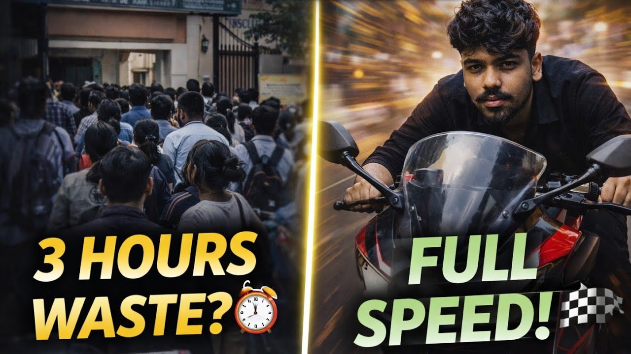 School Admission me 3 Ghante WASTE? 🤯 Phir nikal gaya Bike Ride par! 🏍️💨