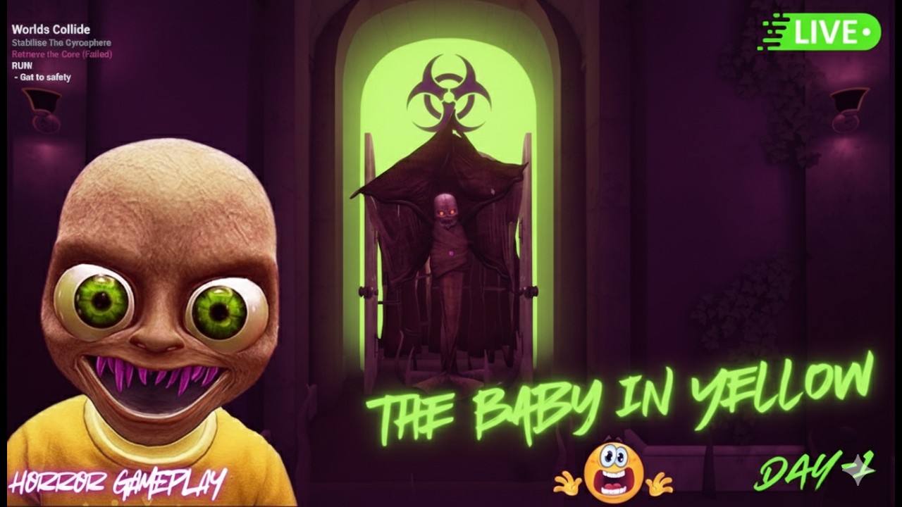 Act 4: Crown Childcare Update Is Pure Nightmare 🍼The Baby In Yellow Live👶🔥