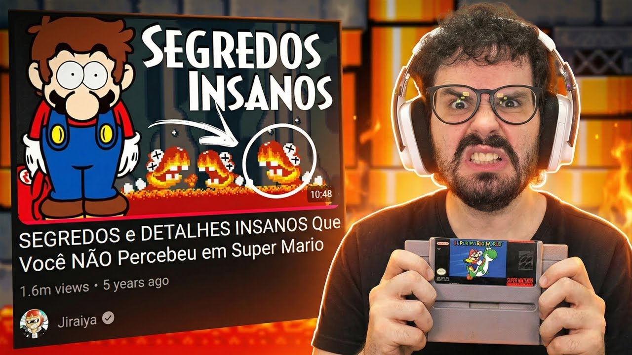 Os maiores BUGS e GLITCHS SECRETOS de Super Mario (Pai Troll)