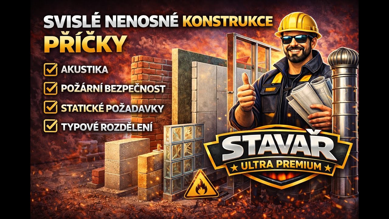 KPS - svislé nenosné konstukce - příčky | otázka #7