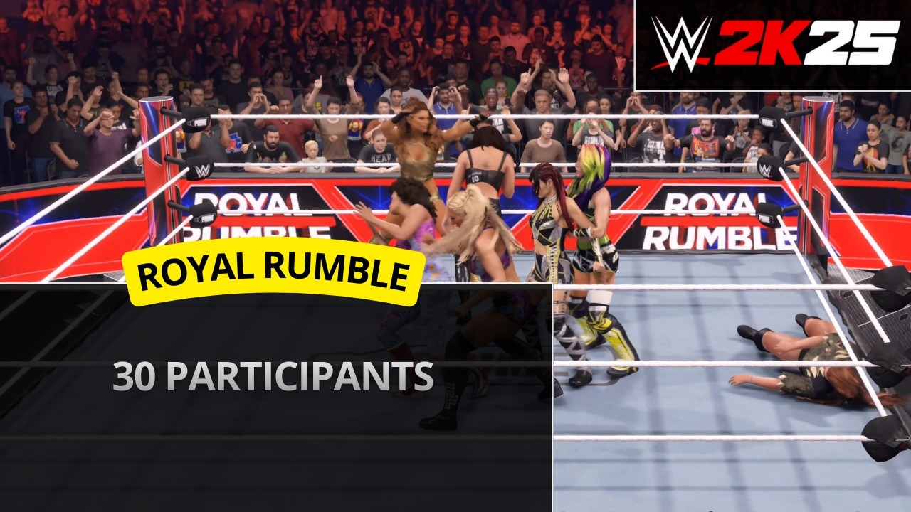 WWE 2K25 – 30-Man Royal Rumble Match (#20)