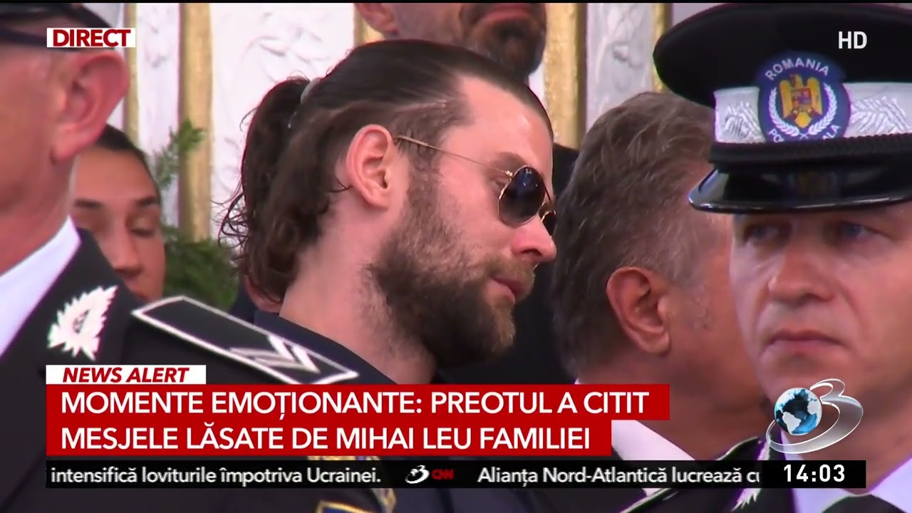 Sicriul cu trupul lui Mihai Leu, dus la cimitir în aplauze