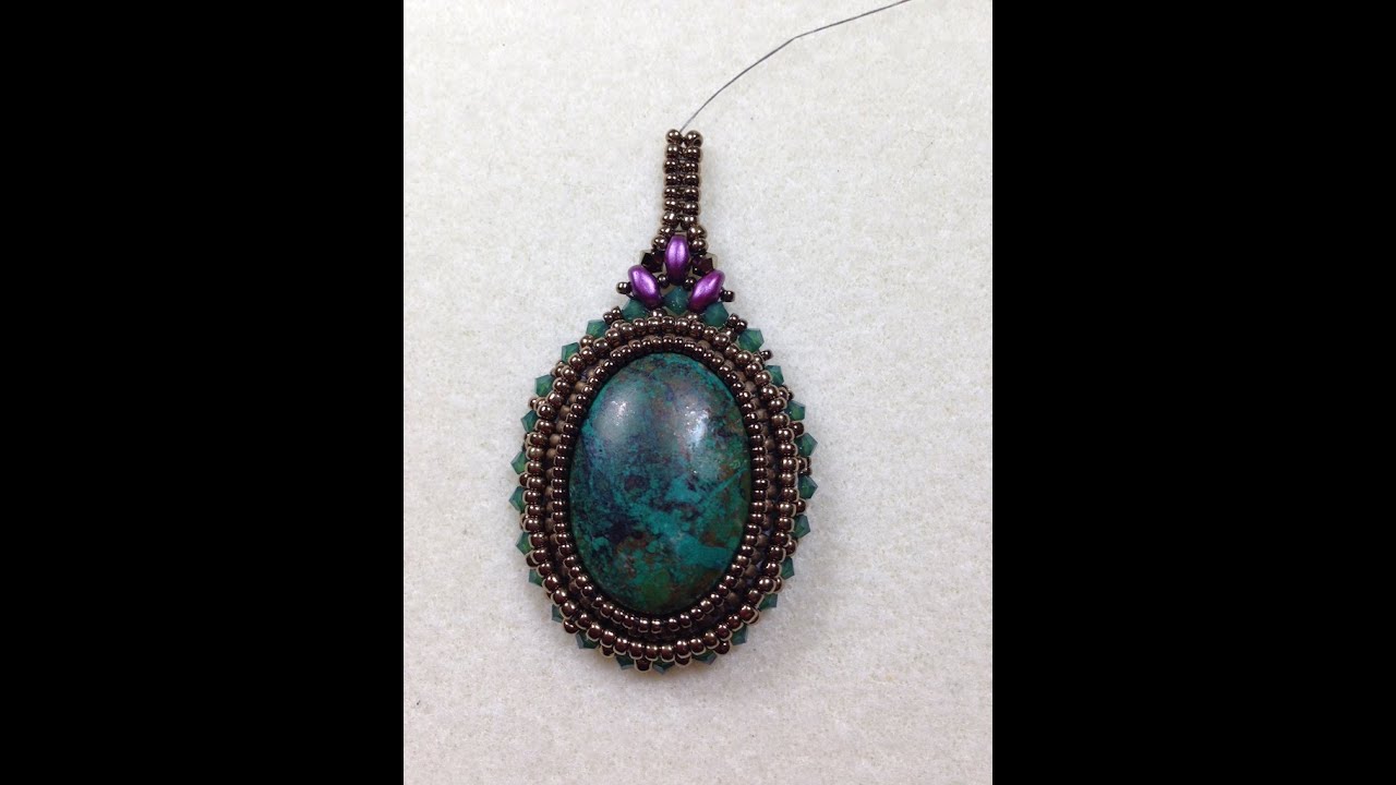 Herringbone Bail for Mother Earth Pendant