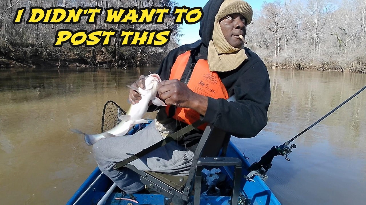 FISHING THE OCMULGEE RIVER IN THE WINTER