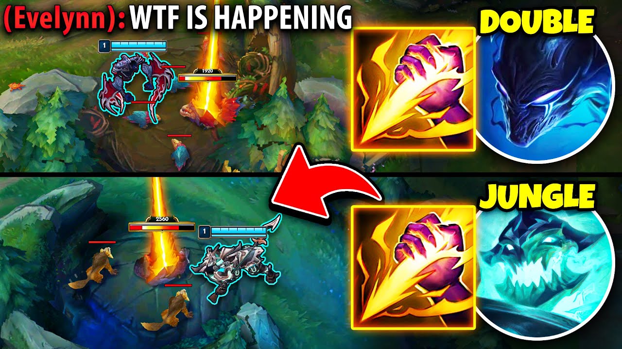 WE PLAYED THIS FORBIDDEN DOUBLE JUNGLE STRATEGY AND IT ACTUALLY WORKED
