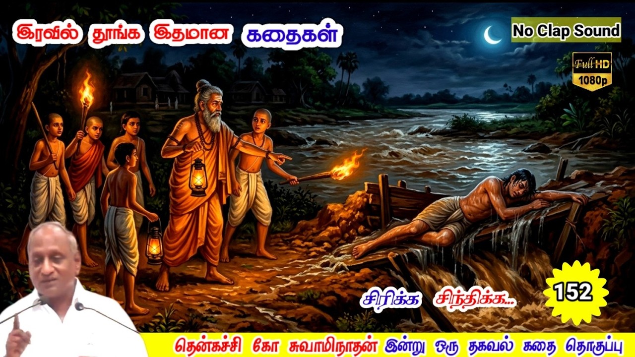 மன அழுத்தம் நீங்கி உடனே தூங்க Thenkachi Ko Swaminathan கதைகள் 152 | சிறந்த குரு பக்தி