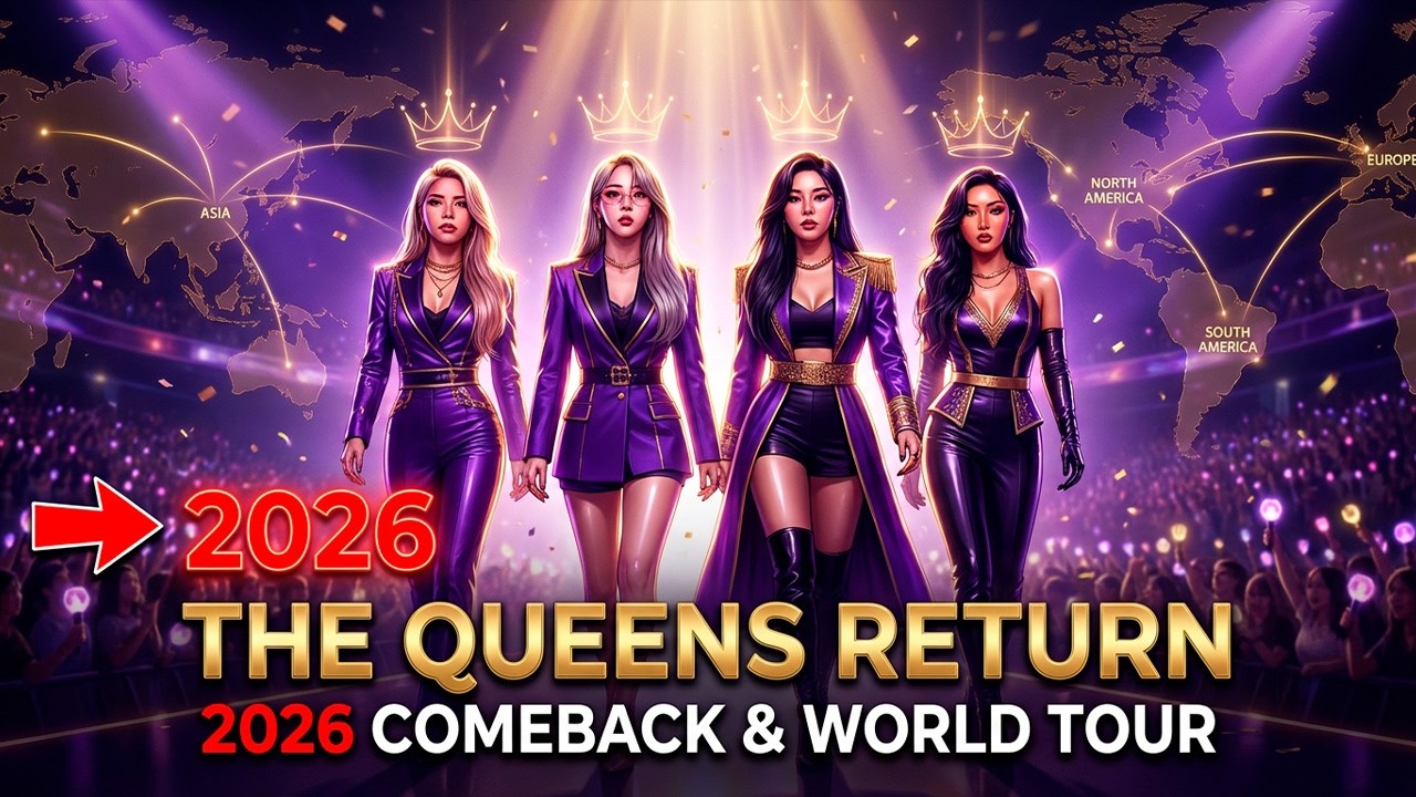 Возвращение королев: MAMAMOO подтверждают возвращение в 2026 году и мировое турне.