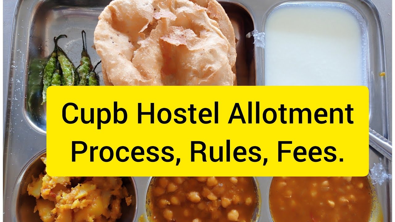 Central University of Punjab hostel allotment process 2024 #cup #cuetpg