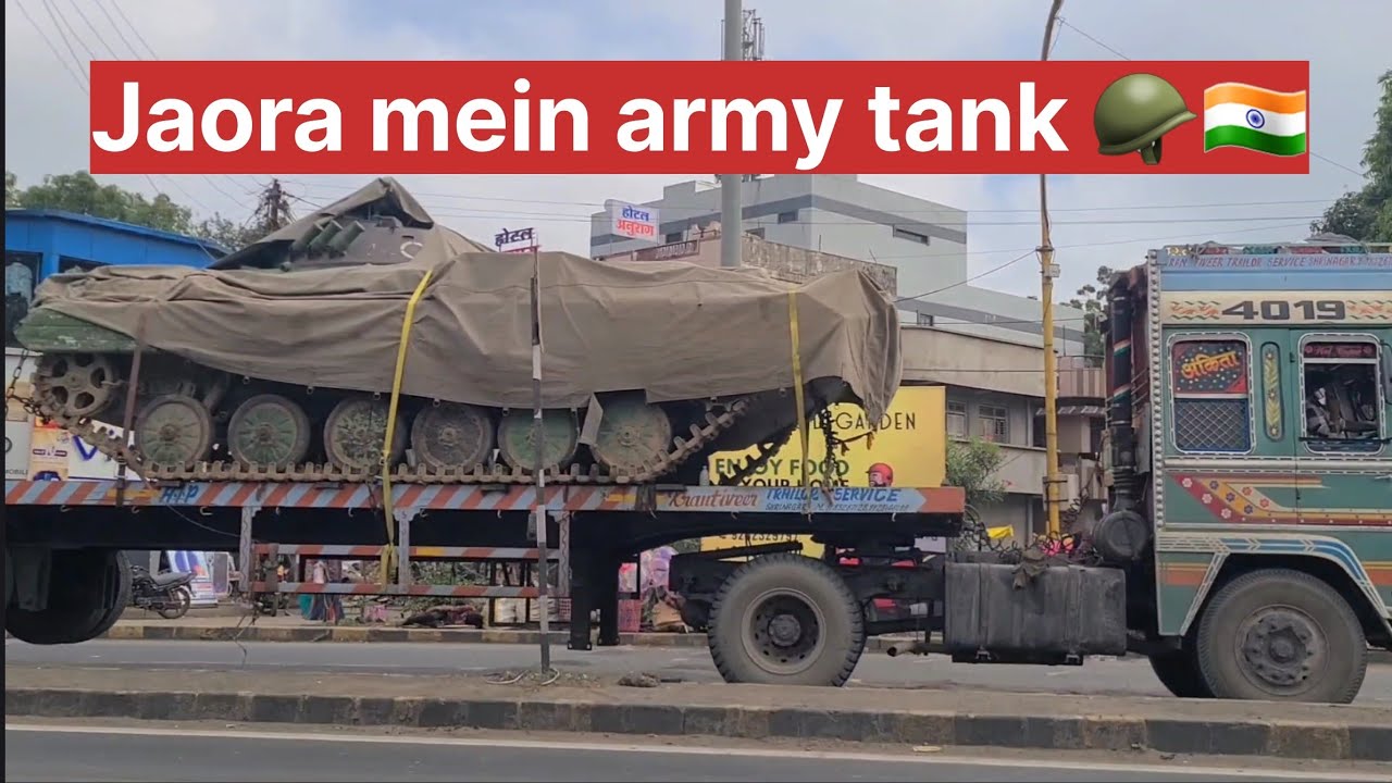 Jaora mein army tank 🪖🇮🇳 
